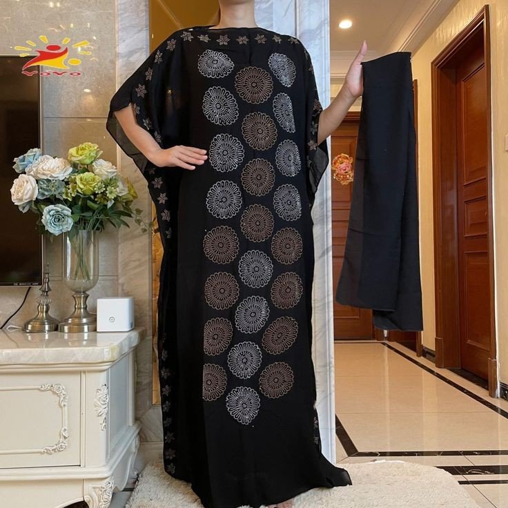 HIGH QUALITY KAFTAN ABAYA AFRICAN WOMEN
